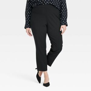 A New Day - Women's High-Rise Skinny Ankle Pull-On Pants - A N Black